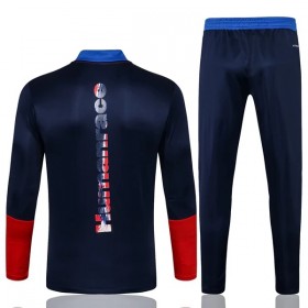 Lasten FC Bayern München Training Huppari Suits 2022-23 Punainen Sininen 1/4-Zip